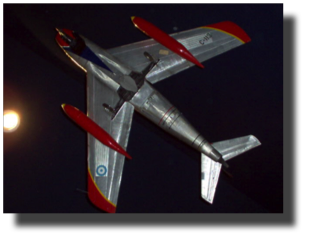 North American F-86 Sabre. Scratch built in metal by Rojas Bazán. 1:10scale. North American F-86 Sabre. Scratch built in metal by Rojas Bazán. 1:10scale.